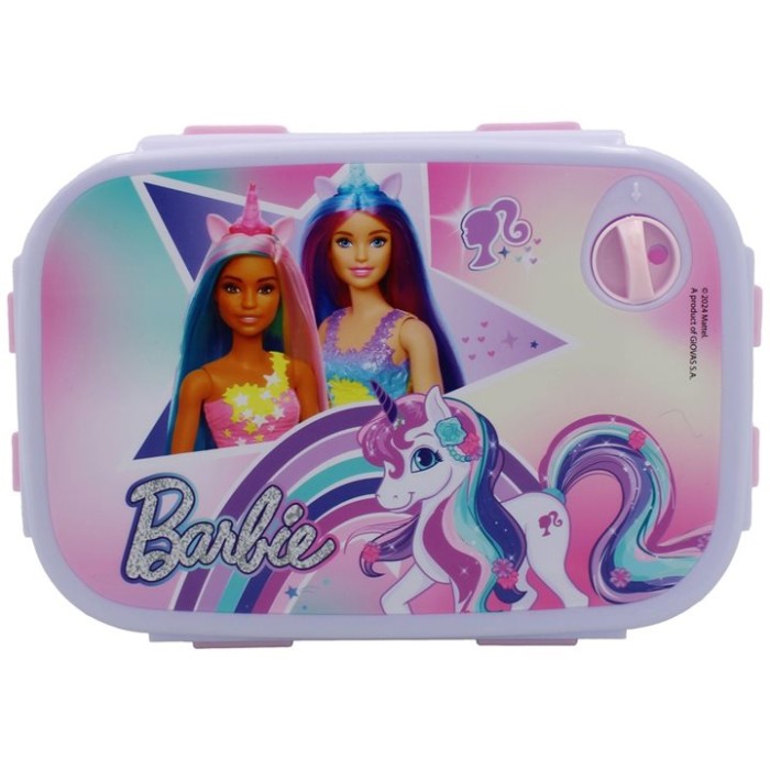 Gim Πλαστικό Παιδικό Δοχείο Φαγητού Barbie