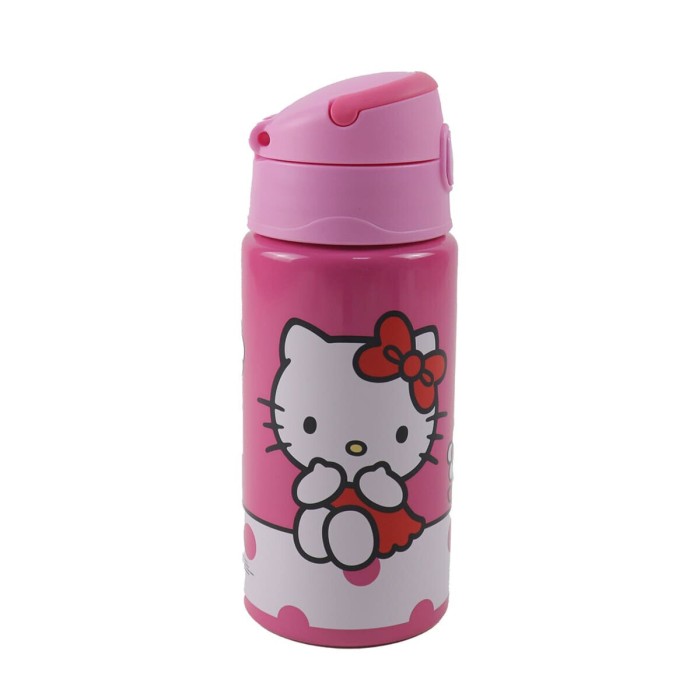 Gim Παγούρι Flip Αλουμινίου Hello Kitty 500ml