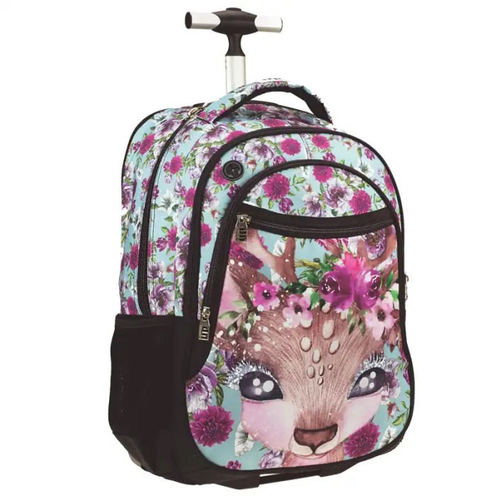 BMU Σχολική Τσάντα Trolley Deer 