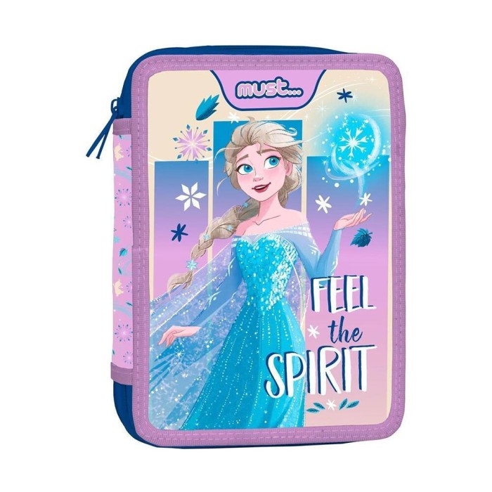 Κασετίνα Must Γεμάτη 2 Θήκες 15x5x21cm Frozen 
