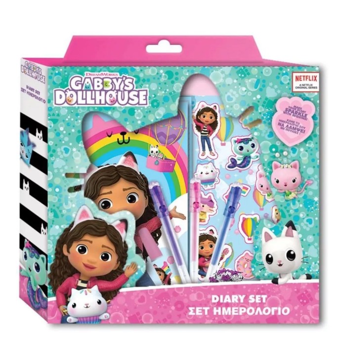 Ημερολόγιο Σετ Gabbys Dollhouse (7 Τεμαχίων)