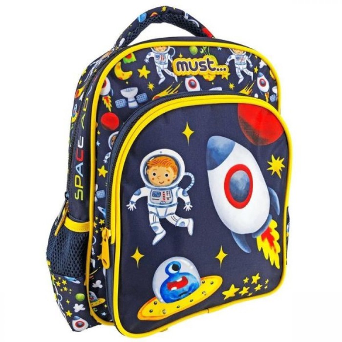 Must Space Adventure Σχολική Τσάντα Πλάτης Νηπιαγωγείου Πολύχρωμη 8lt