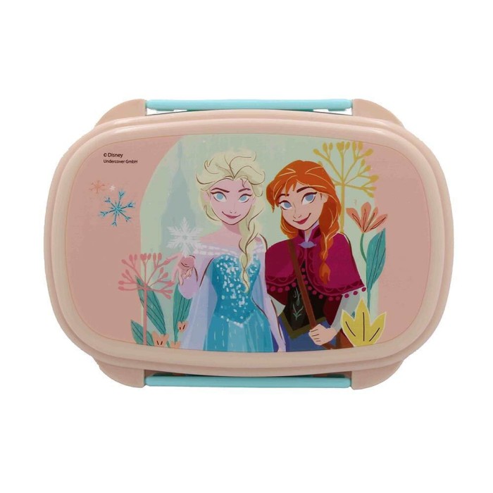 Gim Πλαστικό Παιδικό Δοχείο Φαγητού Frozen 17.5 x 12.5 x 6εκ.