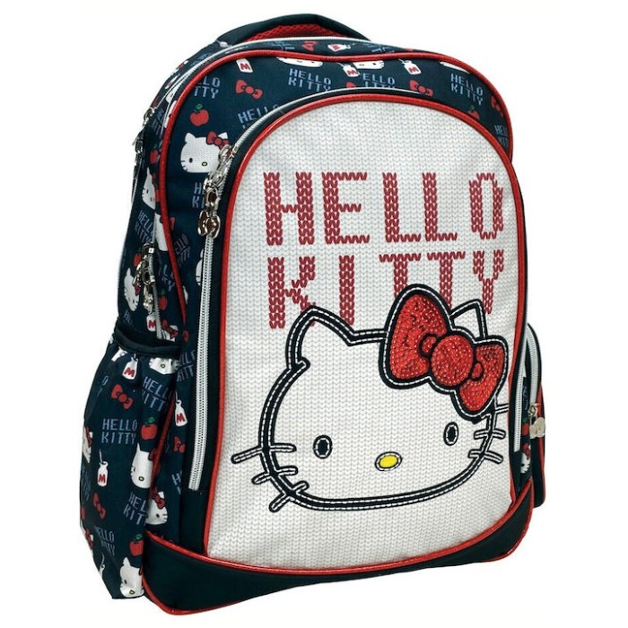 Gim Σχολική Τσάντα Πλάτης Δημοτικού Hello Kitty