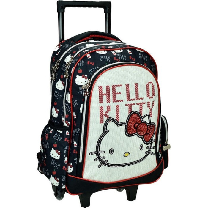 Gim Σχολική Τσάντα Τρόλεϊ Δημοτικού Hello Kitty
