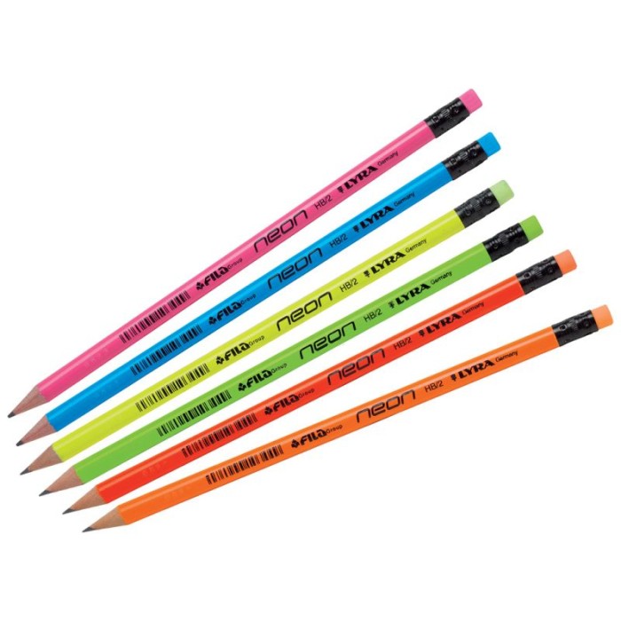 Μολύβι Fila Neon HB/2 Lyra