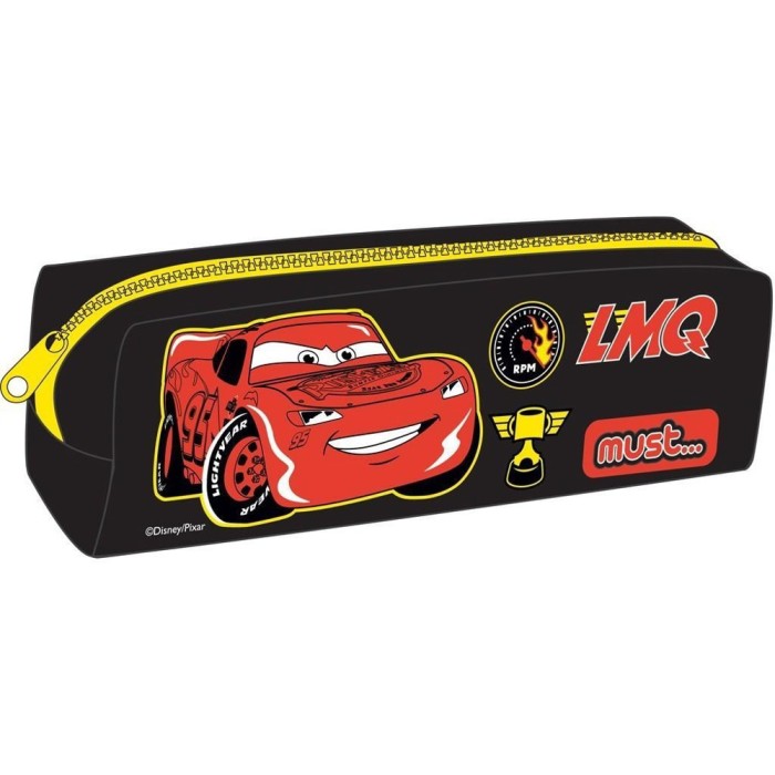 Must Κασετίνα με 1 Θήκη Σιλικόνης Cars