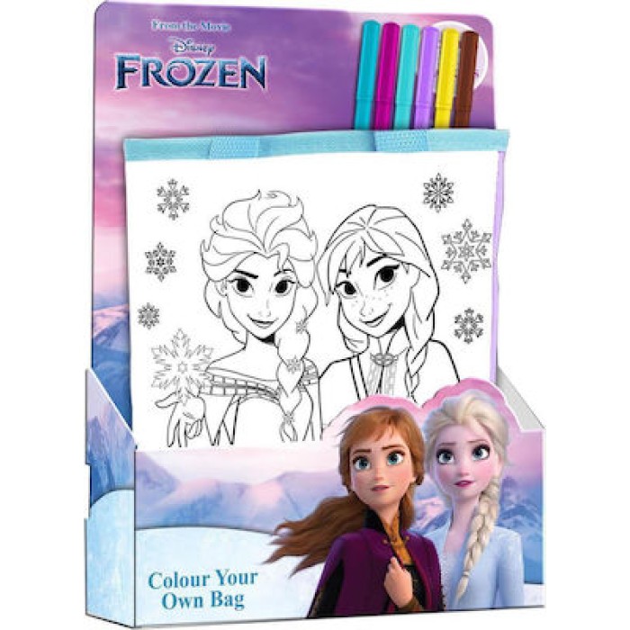 Σετ Τσάντα Ζωγραφικής Χρωματισμού Frozen