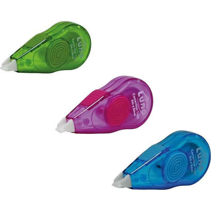 Luna Office Διορθωτική Ταινία 5mm x 6m Luna Office Διορθωτική Ταινία 5mm x 6m