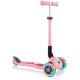 Globber Scooter Junior Foldable Fantasy Lights Flowers Pastel Pink