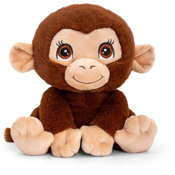 Keel Eco Λούτρινο Adoptable World Μαϊμού 25cm (SE1221)