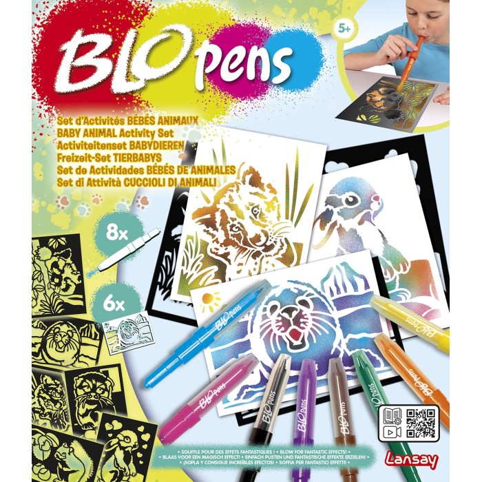 Blopens Αερογράφος Baby Animal Activity Set (23549)