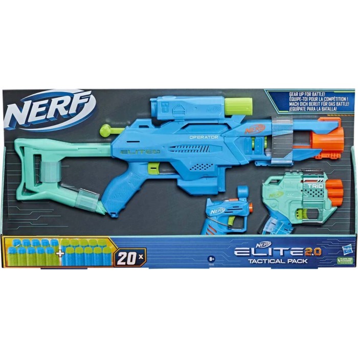 Nerf Εκτοξευτής Tactical Pack Elite 2.0 για 8+ Ετών