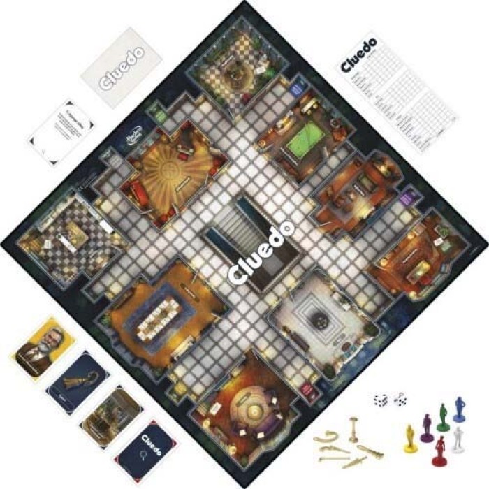 Hasbro Επιτραπέζιο Παιχνίδι Cluedo The Classic Mystery για 2-6 Παίκτες 8+ Ετών