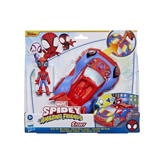Spidey - Glow Tech Web Crawler με Ήχους για 3+ Ετών