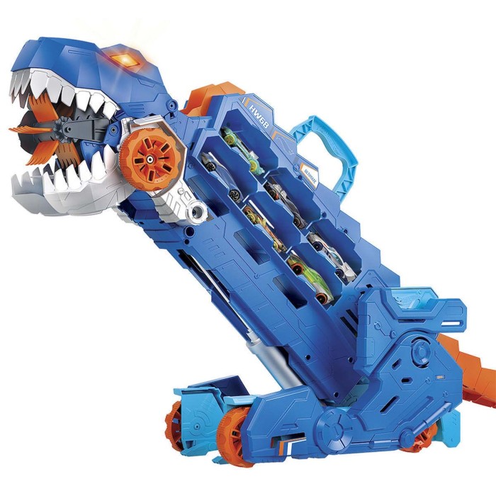 Hot Wheels Πίστα City Απόλυτη Νταλίκα Πίστα Δεινόσαυρος για 4+ Ετών