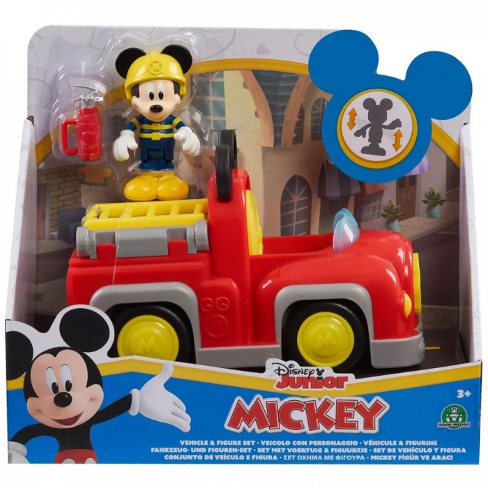 Mickey Φιγούρα Με Όχημα-2 Σχέδια