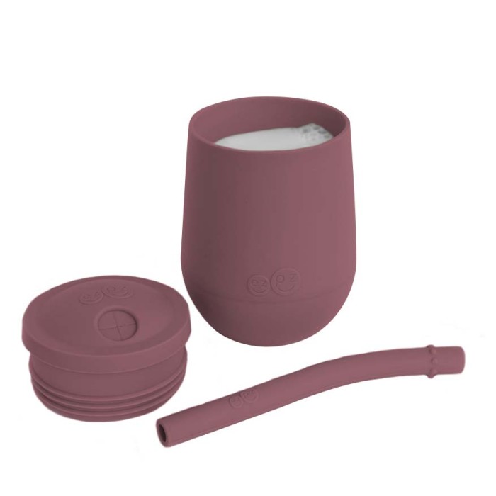 Ezpz Εκπαιδευτικό ποτήρι Mini Cup + καλαμάκι Maure