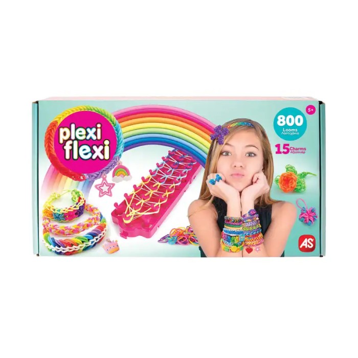 Plexi Flexi Αργαλειός 800 Λαστιχάκια & 15 Αξεσουάρ 