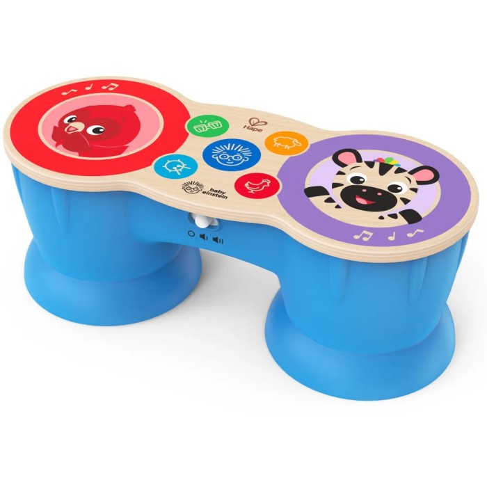 Hape Kids II Ξύλινο Magic Touch Drum Upbeat Tunes