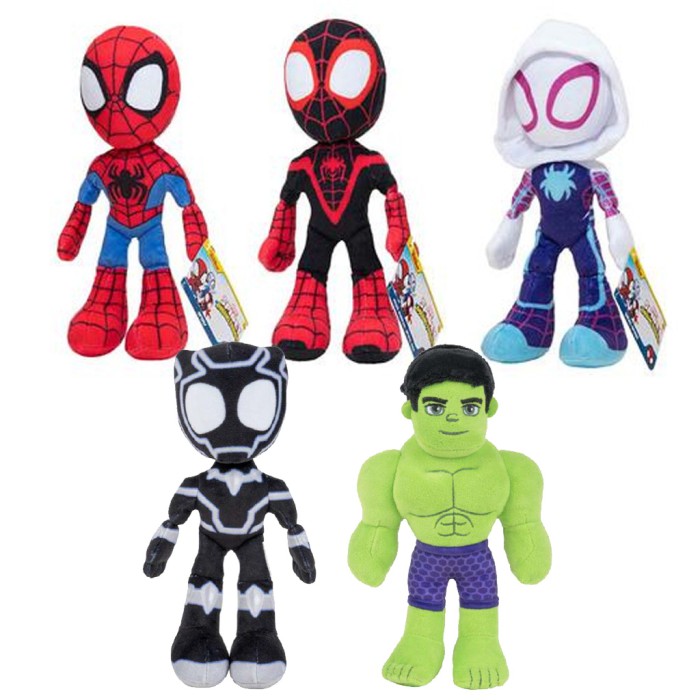 Spidey Λούτρινο W2 (5 σχέδια) 20εκ