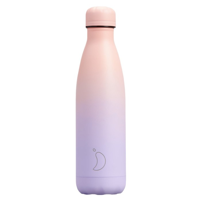 Chilly's Gradient Μπουκάλι Θερμός Ανοξείδωτο BPA Free Lavender Fog 500ml