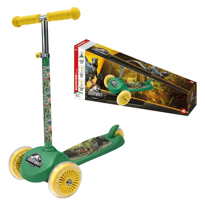 AS Παιδικό Scooter Plus Με 3 Ρόδες Jurassic World Για 3+ Χρονών 