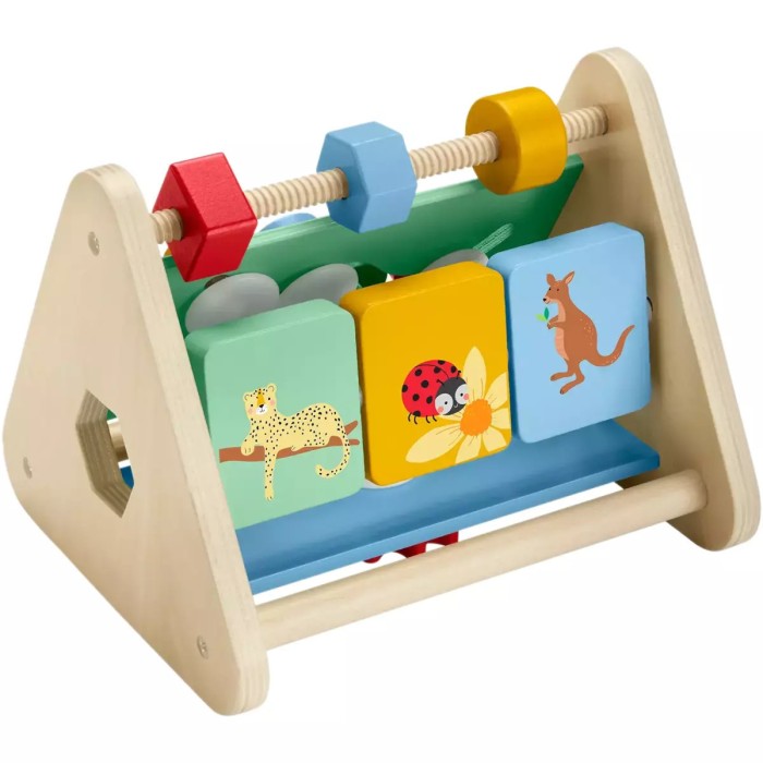 Fisher-Price Ξύλινο Τρίγωνο Δραστηριοτήτων