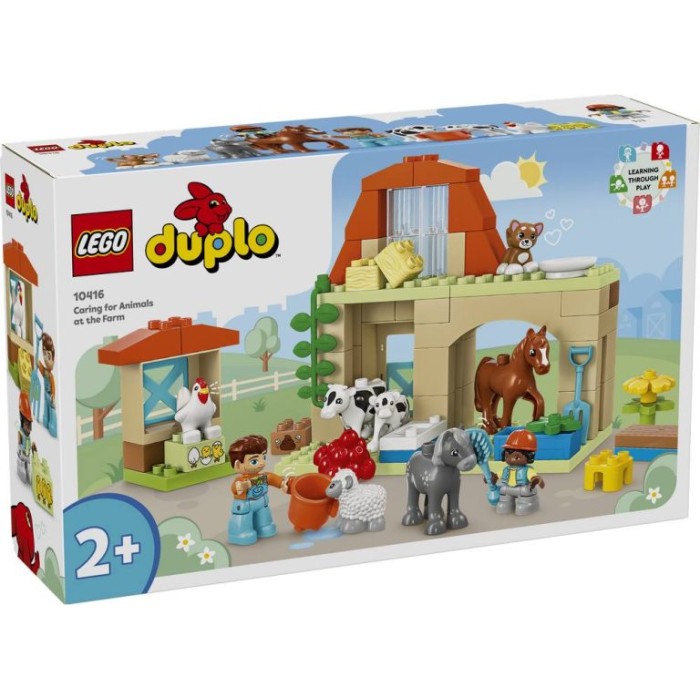 Lego Duplo Caring For Animals At The Farm για 2+ Ετών 