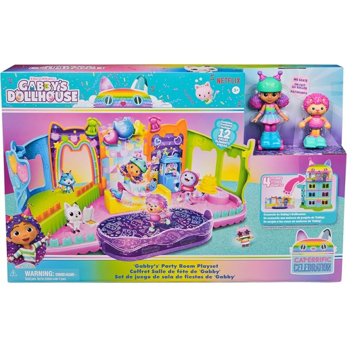 Spin Master: Gabby's Dollhouse - Gabby's Party Room Playset