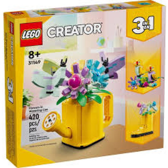 LEGO Creator 3in1 Flowers In Watering Can