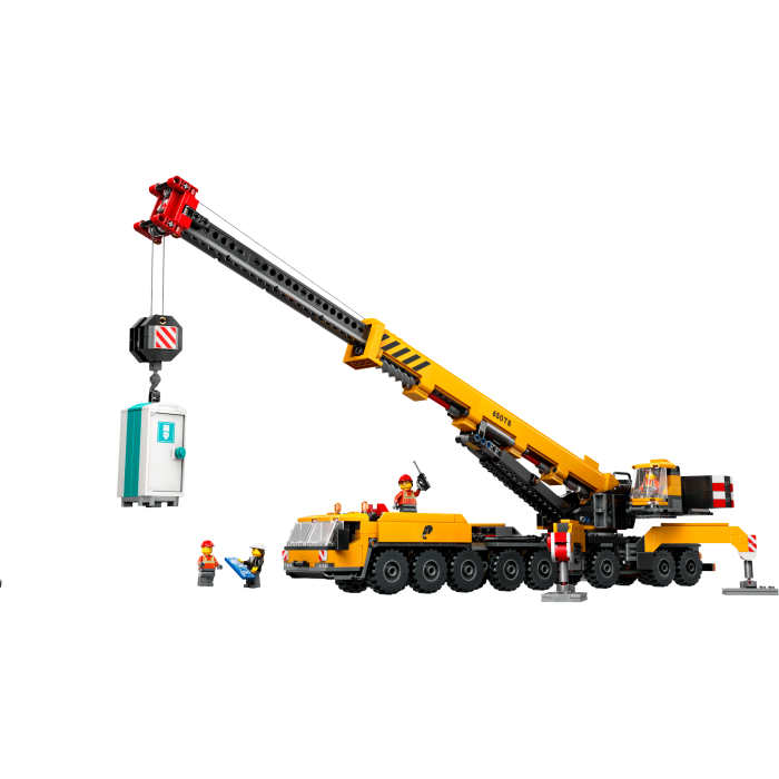 LEGO City Yellow Mobile Construction Crane