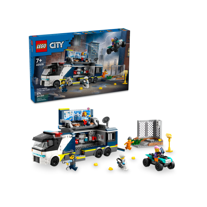 LEGO City Police Mobile Crime Lab Truck