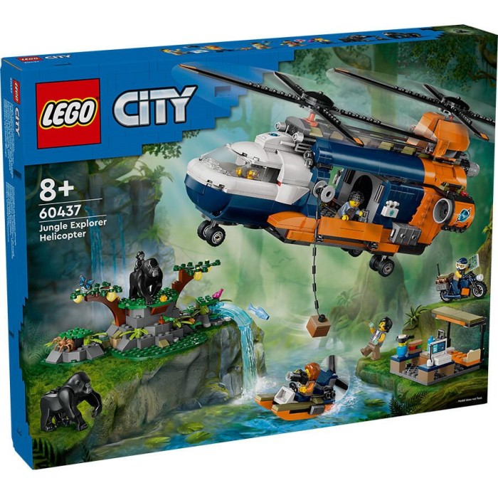 LEGO City Jungle Explorer Helicopter At Base Camp