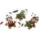 Lego Gingerbread Ornaments