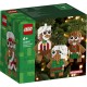 Lego Gingerbread Ornaments