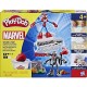 Play-Doh Πλαστελίνη - Παιχνίδι Marvel Spiderman Launch And Suce Battle για 4+ Ετών