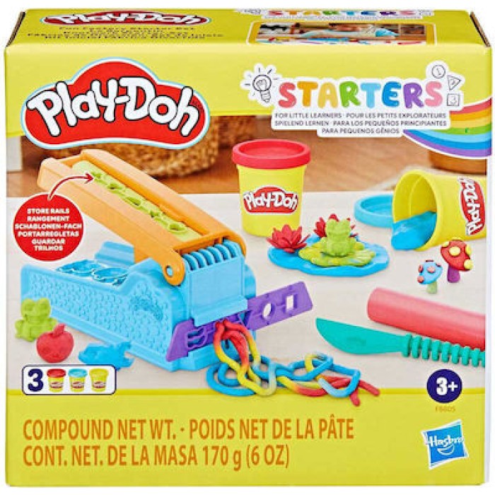 Play-Doh Πλαστελίνη - Παιχνίδι Fun Factory για 3+ Ετών, 3τμχ