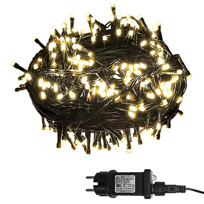 100 led Λευκά Εξωτερικά Πρόγραμμα l. V.