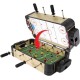 Ξύλινο Ποδοσφαιράκι & Air Hockey Tabletop 2 In 1
