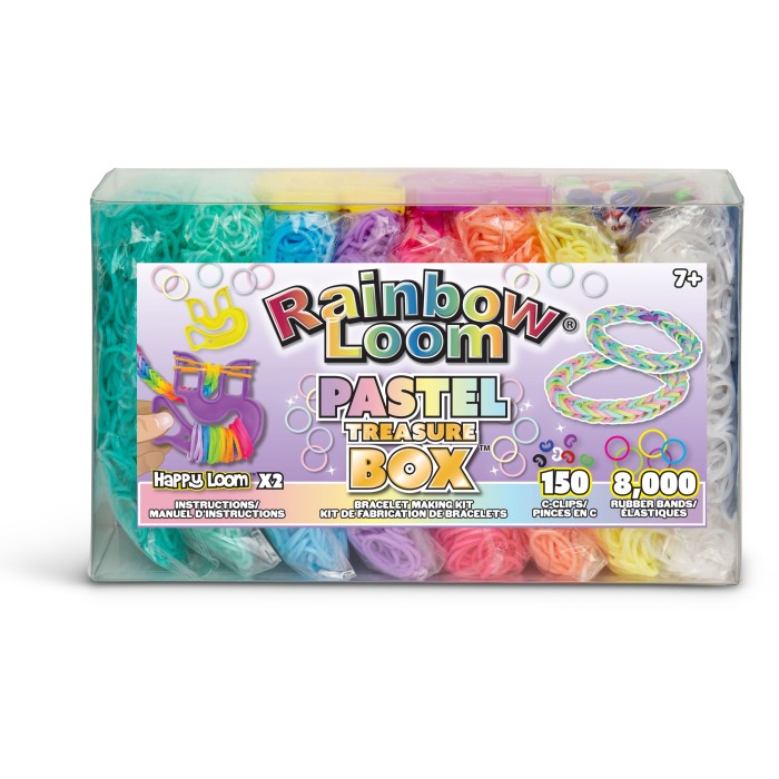 Rainbow Loom Pastel Treasure Box 