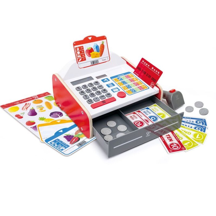 Hape Early Explorer Ξύλινη Ταμειακή Μηχανή Beep N Buy 