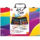 AS Κασετίνα Ζωγραφικής Ξύλινη Deluxe Rainbow Με 100 Αξεσουάρ Για 3+ Χρονών.
