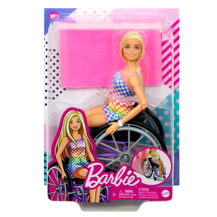 Barbie Fashionista Με Αναπηρικό Αμαξίδιο