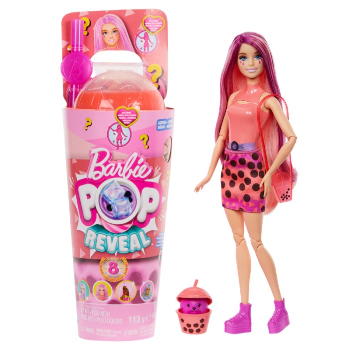 Barbie Pop Reveal Bubble Tea Pink 