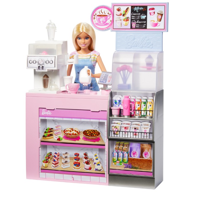 Mattel Barbie Νέα Καφετέρια με Κούκλα