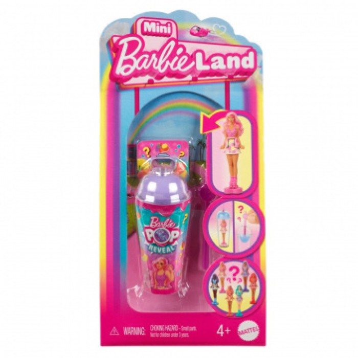 Barbie Mini Barbieland-Pop Reveal-6 Σχέδια
