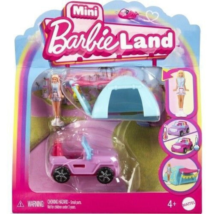 Mini Barbieland-οχήματα