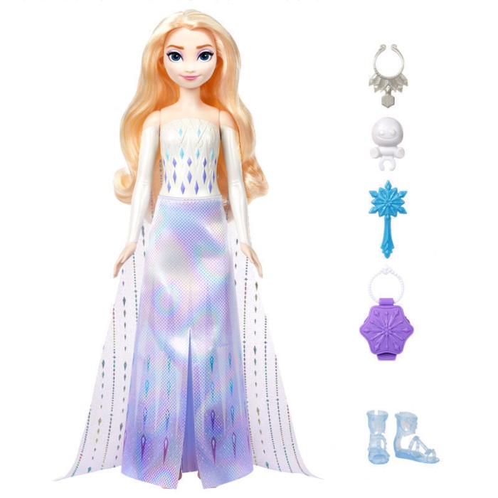 Mattel Spin & Reveal Elsa Κούκλα Frozen για 3+ Ετών