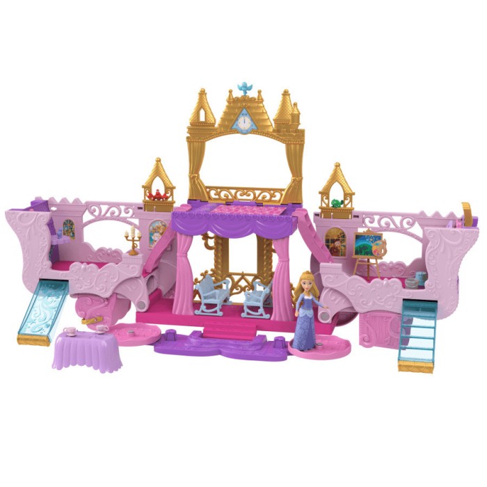 Mattel Κάστρο Που Μεταφέρεται Και Μεταμορφώνεται Σετ για 10+ Ετών